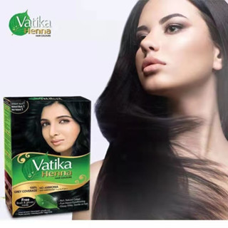 Vatika Henna Hair Color Natural Black Brown