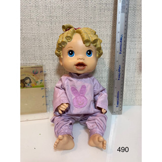 Baby Alive Doll รุ่นเก่า มีเสียง ตำหนิบอดี้ ตามภาพ ของแท้ สภาพ94%