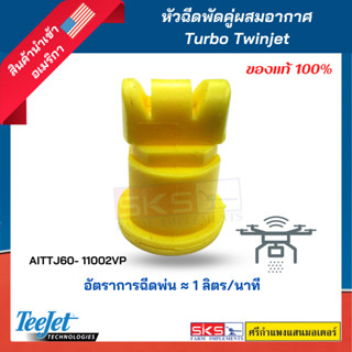 หัวฉีดพัดคู่ผสมอากาศ Turbo Twinjet AITTJ60- 11002VP (Teejet)แท้💯