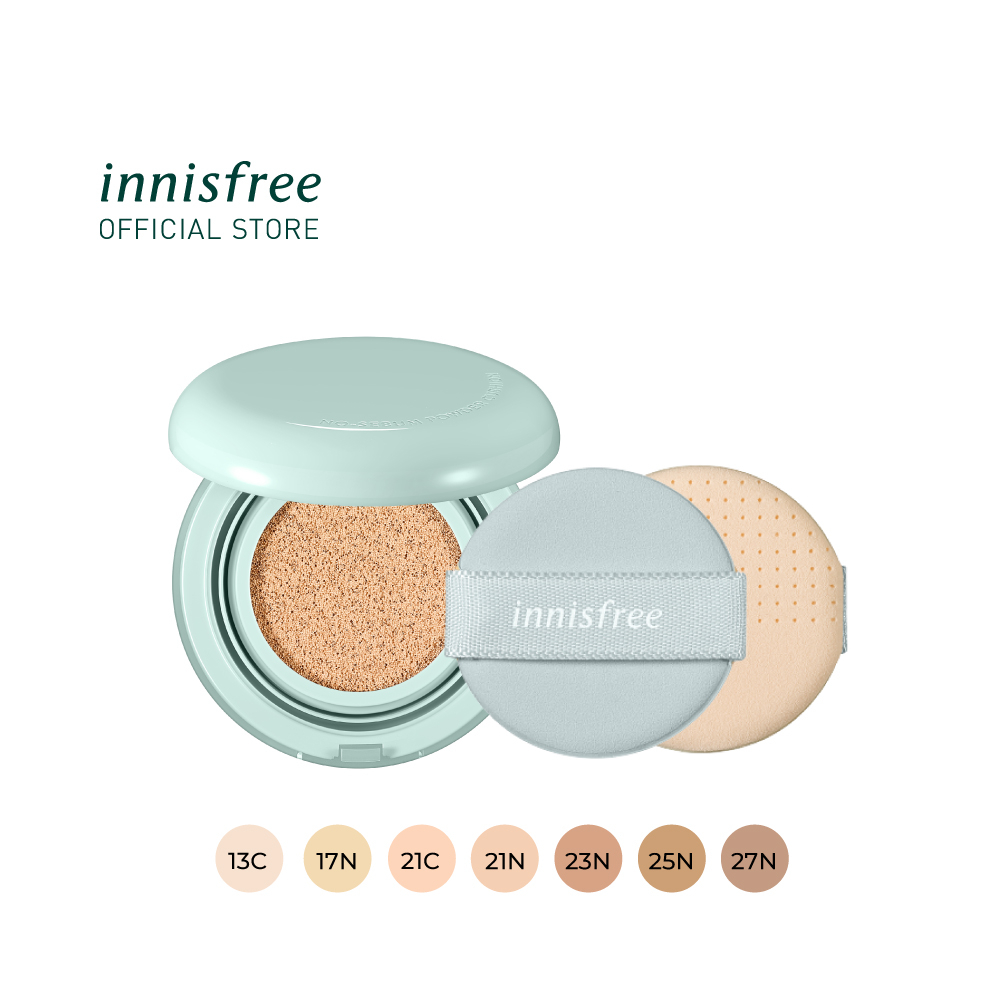 innisfree No Sebum Powder Cushion 14g อินนิสฟรี คุชชั่น คุมมัน