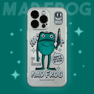 RichBlackcase แท้ 💯(มีประกันสินค้า) Mad Frog เคสสีเงิน ส่งฟรี✅