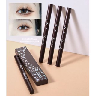 อายไลเนอร์ Lameila Eyeliner​ (ลายดาว)​ เม็ดสีแน่น อายไลเนอร์​กันน้ำ สีดำสนิท ติดทนนาน กันน้ำ กัน​เหงื่อ