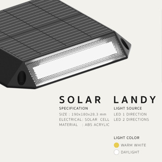 Solar Landy - Wall&amp;Floor Light