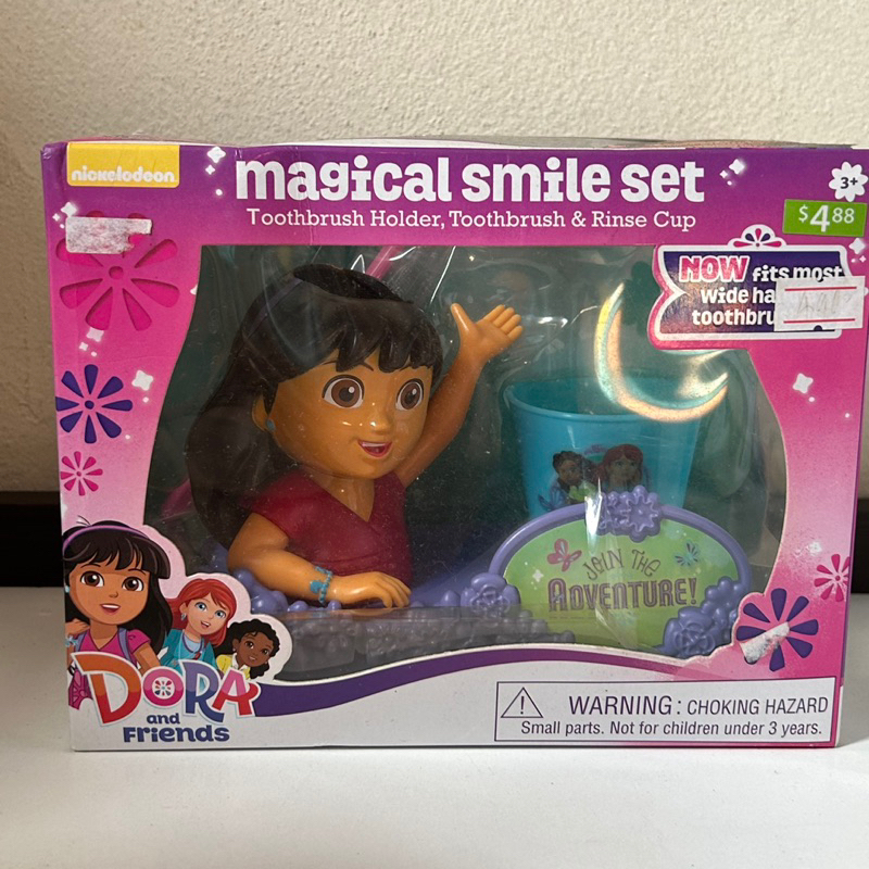 เซทแปรงฟัน สำหรับเด็ก Dora & Friends 3 Piece Magical Smile Dental Set