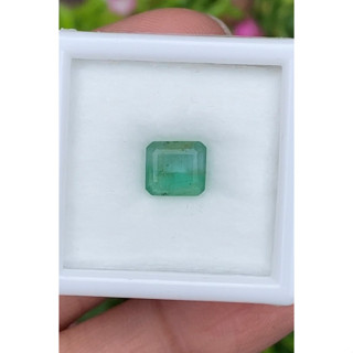 พลอย มรกต Natural Emerald แซมเบีย 1.16 กะรัต (Cts.)