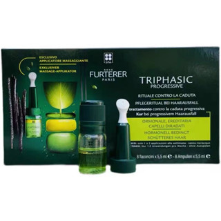 Hot Rene Furterer Triphasic Progressive Anti-Hair Loss Treatment For Pressure Pos 8*5.5ml