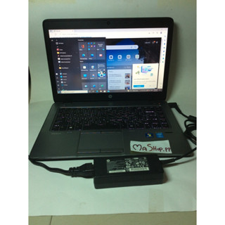 โน้ตบุ๊คi5มือสอง/NOTEBOOKHP/HPElitebook/840 G2/Cellular use sim/Corei5-5300U/Gen 5/Cpu2.30GHz/DDR3L 8GB/SSD256 GB/แบต2ชม