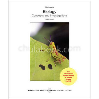 (ลดราคาพิเศษ40%) 9781259922244 BIOLOGY: CONCEPTS AND INVESTIGATIONS (IE) Author : HOEFNAGELS, M.