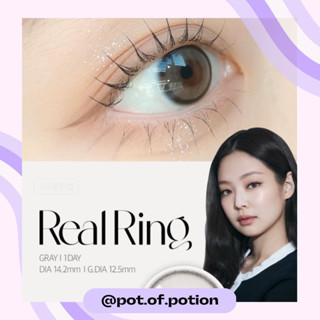 [กรอก‘OBSEP100’💖ลดสูงสุด100] พร้อมส่ง O-lens — Real Ring Gray รายวัน / olens / 1 day lens