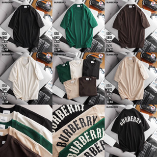 เสื้อยืด Burberry 🔖 เนื้อผเาดีเทียบ huend #เสื้อยืดคอกลม #เสื้อยืดผู้ชาย #เสื้อยืดแบรนด์เนม