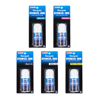 Tourna หมึกทาเอ็นเทนนิส Racket Stencil Ink 59ml (5สี)