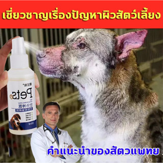 สเปรย์รักษาขี้เรื้อน ยาขี้เรื้อนหมา ยาแก้ขี้เรื้อน เชื้อราแมว ยารักษาขี้เรื้อน ยารักษาเชื้อราแมว โรคผิวหนังจากเชื้อรา โร