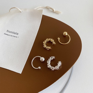 silver / gold ear cuff set - morning.earrings