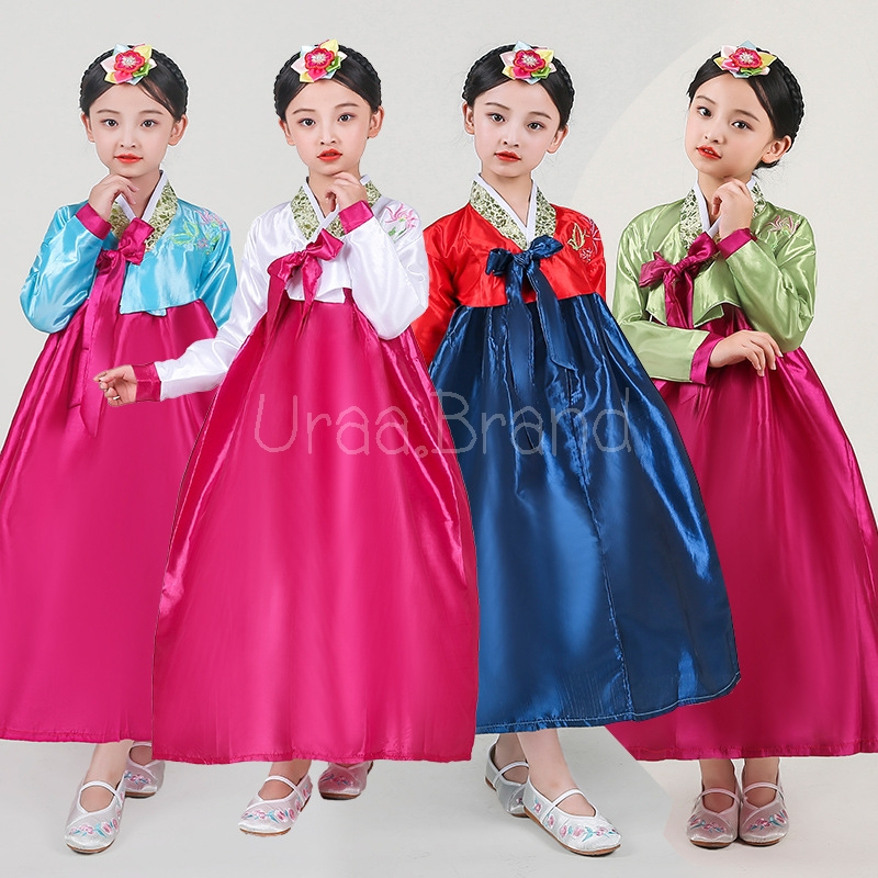ชุดเกาหลี เสื้อฮันบก ชุดฮันบก เดรสฮันบก ฮันบกเด็กผู้หญิง ชุดแฟนซีเด็ก