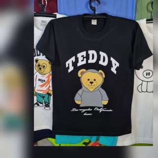 เสื้อยืดคอกลมแขนสั้นสกรีนหน้าTEDDY