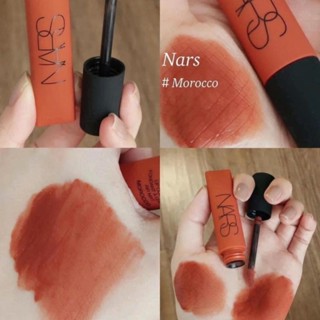 ❤️NARS ลิปสติก Air Matte Lip Color👄สี Morocco โทนส้มก่ำๆ แท้ฉลากไทย🇹🇭