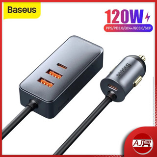 Baseus อุปกรณ์ชาร์จโทรศัพท์มือถือ 120W Usb Qc 3.0 Pd 3.0 สําหรับ Samsung Iphone Huawei แบบพกพา