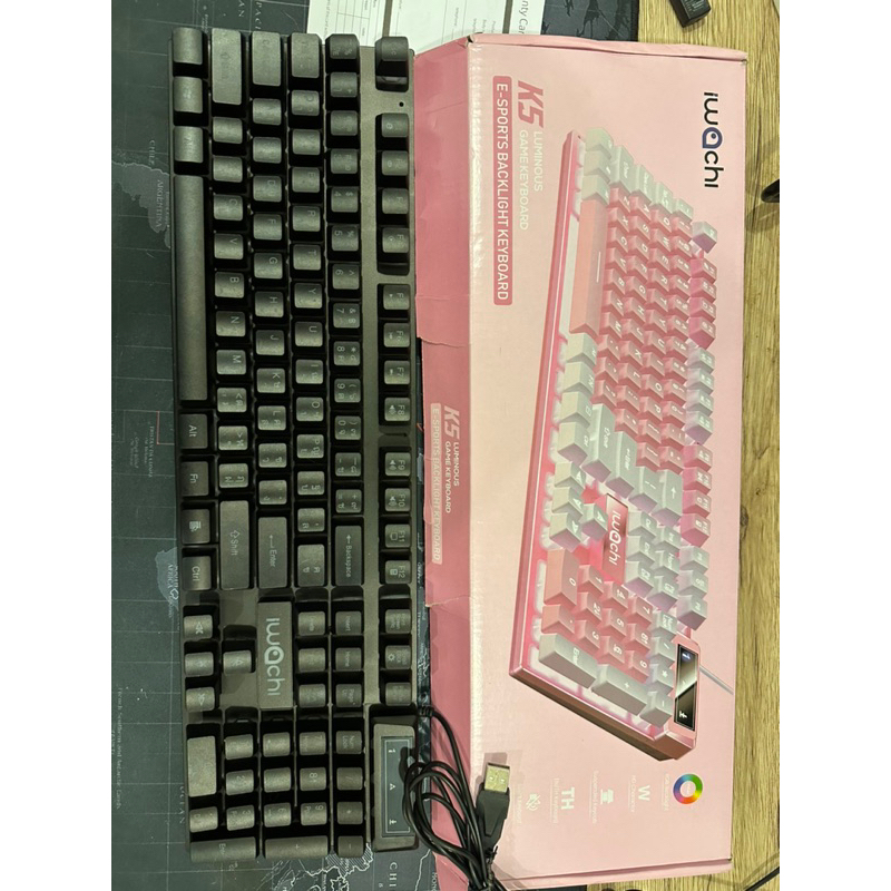 iwachi game keyboard คีย์บอร์ดเกมมิ่ง