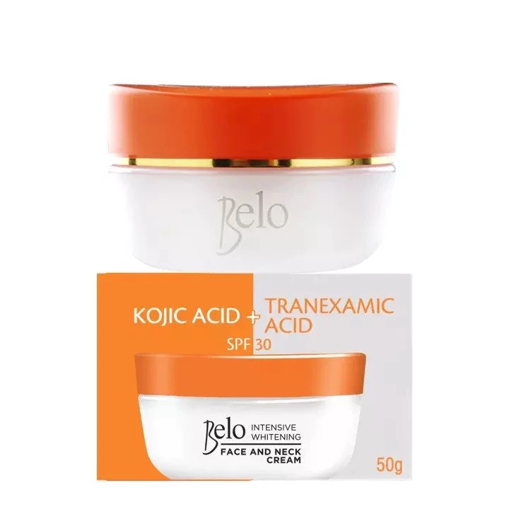 Belo Kojic Acid & Tranexamic Acid Lightening & Brightening Face & Neck Cream 50g