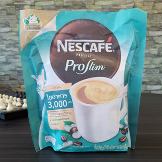 Exp : 03/2024 (1แพคมี 17ซอง) NESCAFÉ Protect Proslim เนสกาแฟ โพรเทค โพรสลิม กาแฟปรุงสำเร็จชนิดผง ใยอาหาร 3,000 มก.