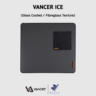 แผ่นรองเมาส์ Vancer Ice (Glass coated, Fiberglass texture)