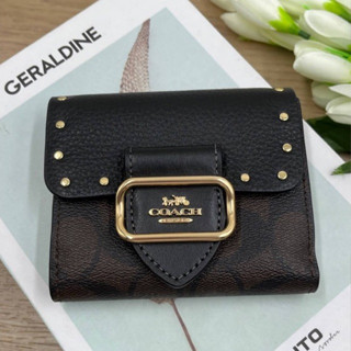 🎀 (สด-ผ่อน) กระเป๋าสตางค์ COACH CF471 Coach Snap Wallet