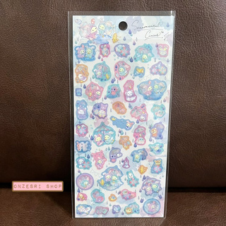 Sticker ลาย Sentimental Circus Rainbow in the sky of tears สีขาว ขนาด 20 x 9.5 ซม.