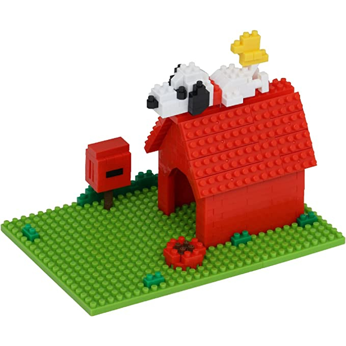 [ส่งตรงจากญี่ปุ่น] Nanoblock Snoopy House