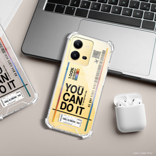 เคสใสบาร์โค้ด You can do it.รุ่น VIVO  Series (เคสมือถือวีโว่)