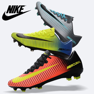 Nike_Mercurial Vapor XI FG รองเท้าฟุตบอล รองเท้าผู้ชาย Soccer Shoes สตั๊ดเด็กรองเท้าฟุตบอล รองเท้าวิ่ง