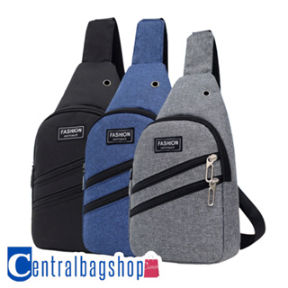 centralbagshop(C1211)-I2กระเป๋าคาดอกผู้ชายแฟชั่นสุดเท่