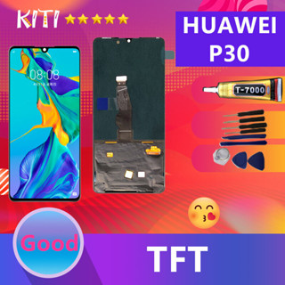 (TFT) For HUAWEI P30 อะไหล่หน้าจอพร้อมทัสกรีน หน้าจอ LCD Display Touch Screen For HUAWEI P30