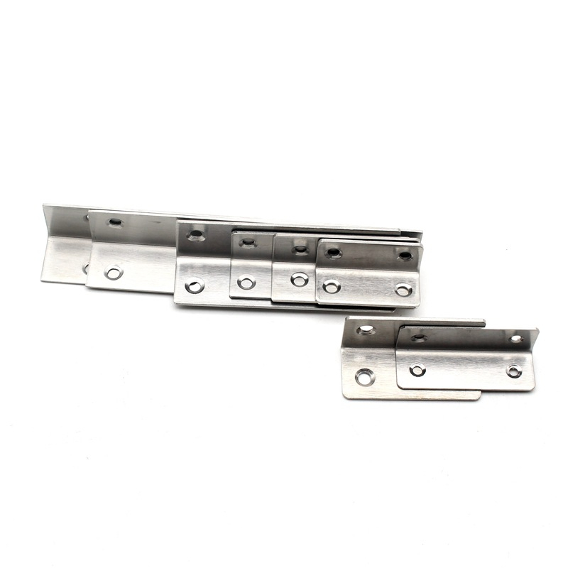 ฉากสแตนเลส L  เหล็กฉากสแตนเลส เหล็กฉากยึดมุม DIY หล็กฉากตัวL เหล็กฉากเจาะรู - รูปที่ 4