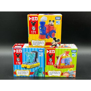 Tomica Disney Parade Mickey Mouse / Monsters, Inc. / Dumbo