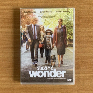 DVD : Wonder (2017) ชีวิตมหัศจรรย์วันเดอร์ [มือ 1] Julia Roberts / Owen Wilson / Jacob Tremblay ดีวีดี หนัง