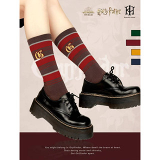 [พร้อมส่ง] Kyouko x Harry Potter ถุงเท้ายาวลายแฮร์รี่พอตเตอร์