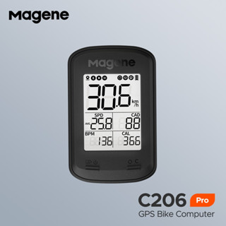 Magene C206 PRO ไมล์จักรยาน GPS รุ่นประหยัด อัปโหลด STRAVA ได้