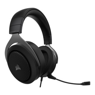 Corsair HS60 Haptic Stereo หูฟังเกมมิ่ง Bass Head พลังเสียงแน่น สัมผัสสั่นสะเทือน เบสกระหึ่มสะใจ!