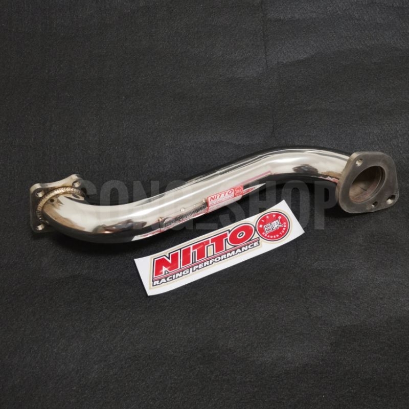 ท่อแทนแคทออนิวดีแม็ก งานดัด D-max - Mu x 2.5L / 3.0L turbo vgs (ปี 2012-2019) งาน NITTO แท้