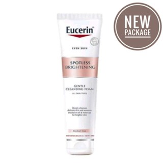 ใหม่แท้💯%Eucerin Ultrawhite Plus Spotless Cleansing Foam 150g.