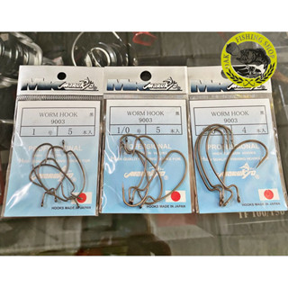 ตัวเบ็ดหนอนยาง WORM HOOK Marukyo