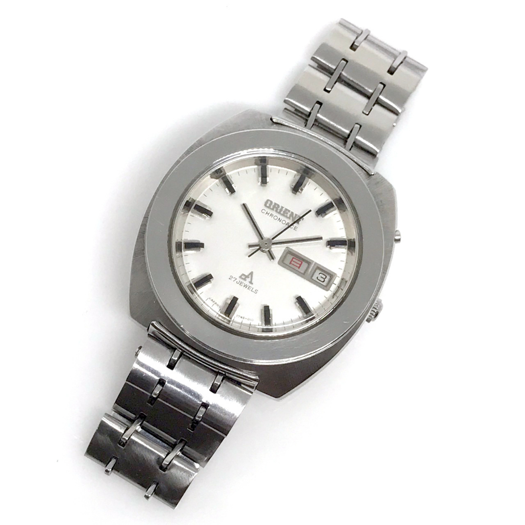 นาฬิกามือสอง ORIENT Chronoace 27 Jewels 429-17460 Automatic Date Men's Watch ขนาดตัวเรือน 39 mm.