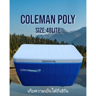 กระติกColeman poly48liteแท้ออกช็อปญี่ปุ่น Colemanราคาถูก(มือสอง)