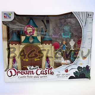 ปราสาทเจ้าหญิง ปราสาท เจ้าหญิง ของเล่น Funny Dream Castle พร้อม อุปกรณ์ตกแต่ มีเสียง มีไฟ ส่งเร็ว ส่งจากกทม.