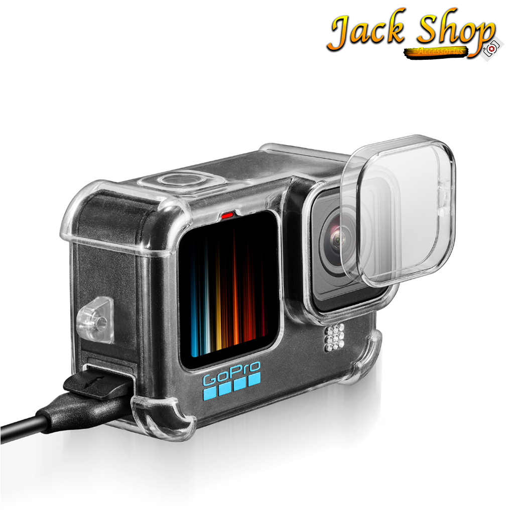 เคสซิลิโคน Gopro 13,12,11,10,9 Black เคสกันกระแทก เคสซิลิโคนใส สีสันสวยงาม ราคา ถูกที่สุด ดีลบีเคเค แกลเลอรีภาพที่ 9