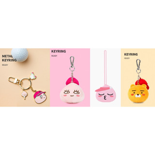 🎀【SALE!!! Pre-order】 KAKAO FRIENDS  Golf  Keyring/ Keychain/ Name tag Apeach Ryan