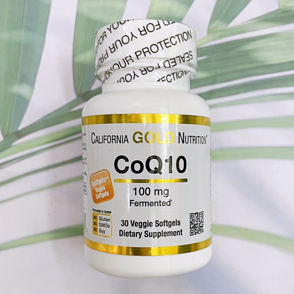 10% Sale!!! EXP.12/26 (CGN) CoQ10 USP Verified 100 mg 30 Veg Softgels โคคิวเทน