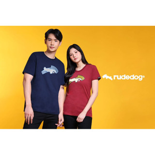 rudedog เสื้อยืด รุ่น Rude Inside ปรับไซส์ใหม่ ของแท้ ผลิตทั้งหญิงชาย