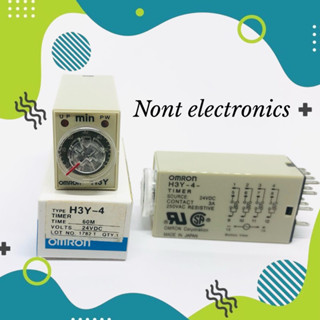 Timer H3Y-4 60M 24VDC (สินค้าพร้อมส่ง)