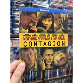 Blu-ray แท้ เรื่อง Contagion : สัมผัสล้างโลก มีเสียงไทย บรรยายไทย มือ 1 ซีล